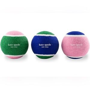 Kate Spade 🪢 NIB! Set of 3 Pet Safe Tennis Balls